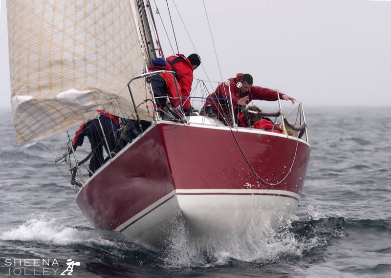 Team Work - Cork Week.jpg - Team Work during racing in Cork Week.